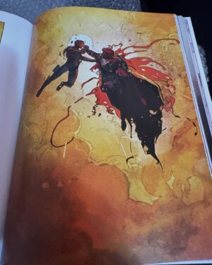 Brian Michael Bendis Instagram - Wow! Outstanding job @clover_press @davidmackkabuki @alex_maleev I mean, wow! Time Machine moment, for sure. #daredevil #moonknight #elektra
