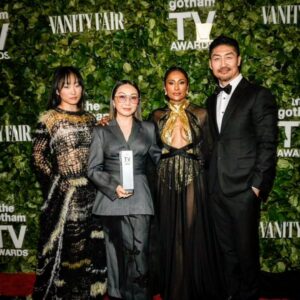 Brian Tee Instagram - It was an honor to be at the inaugural #Gotham TV Awards and I'm especially grateful to help present the Spotlight Tribute Award to our genius and fearless leader @thumbelulu who's so deserving of this recognition. Her talent, creativity and passion to share poignantly diverse stories, is an inspiration to us all. I am so blessed to know and work along side my #EXPATS Fam of incredibly talented woman. @sarayublue @jiyoung_ie