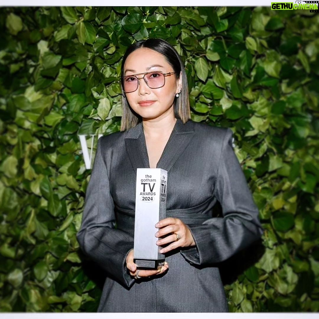 Brian Tee - 3.7K Likes - It was an honor to be at the inaugural #Gotham TV Awards and I'm especially grateful to help present the Spotlight Tribute Award to our genius and fearless leader @thumbelulu who's so deserving of this recognition. Her talent, creativity and passion to share poignantly diverse stories, is an inspiration to us all. I am so blessed to know and work along side my #EXPATS Fam of incredibly talented woman. @sarayublue @jiyoung_ie