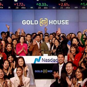 Brian Tee Instagram - Happy to kick off #AAPIheritagemonth ringing the closing bell @nasdaq with @goldhouseco and the #AAPI leaders of buiness and finance!!!