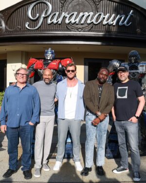Brian Tyree Henry Instagram - My first fan screening with the #TransformersOne fam. You get us together and fun will most likely be had.

#transformers #megatron #bumblebee #optimusprime