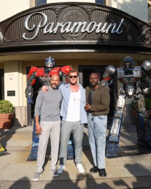 Brian Tyree Henry Instagram - My first fan screening with the #TransformersOne fam. You get us together and fun will most likely be had.

#transformers #megatron #bumblebee #optimusprime