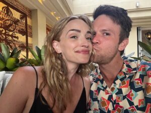 Brianne Howey Instagram - Traveling with a 3 1/2 month old may have taken a year off my life but baby sunglasses made it all worth it 🌺