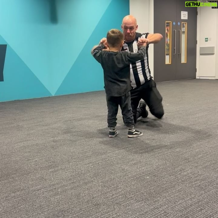 Brie Garcia - 273.4K Likes - Last night was really magical for our family!! It was Buddy’s first time to watch Bryan wrestle live. It’s no secret Bryan’s destination and how his journey is slowly coming to an end. He has this beautiful way about him that draws you in and makes you smile. You can feel his authenticity and how pure his soul is. I couldn’t be more proud to sit ringside with our kids and watch him fulfill everything he’s always wanted. Love you Bryan and so happy our children got to see their Daddy walk out a champion!!