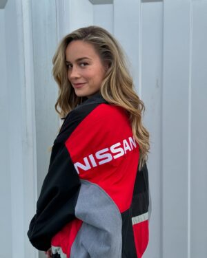 Brie Larson Instagram - right on track energy forever 🏁