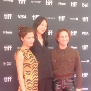 Brigette Lundy-Paine Instagram - visiting toronto for sam's premiere of CLOSE TO YOU starring Elliot Page