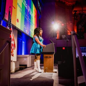 Brita Filter Instagram - I was honored to be the first drag queen speaker at the Annual DNC LGBTQ  Gala in NYC. I shared the stage with Vice President @kamalaharris, Governor @whitmermi, Rep. @zoandbehold, HRC President @kelleyjrobinson, @rosariodawson, and DNC chair @harrisonjaime. 

I was so nervous on this day because I representing all drag artists from around the country by being there. I spoke in front of a room of the most powerful, influential Democrats. If you watch my speech (the following post), you'll see me get very nervous, then make my signature move (a pivot turn with arms) to regain my confidence. I'm proud of myself for overcoming my fears that day because my voice matters! 

I have to thank you to @james_conlon & @samalleman at the DNC for this incredible opportunity, @kylepickett for having my back and being the best date ever, my political strategist @coryalpert, and all the fantastic people I had candid conversations with about how we plan to bring people together to help re-elect President Biden and Vice President Harris in 2024 and elect Democrats up and down the ballot in 2023, 2024 and beyond. #YouBritaVote

#democrat #dnc #vicepresident #government