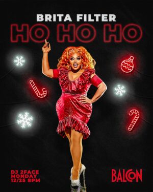 Brita Filter Instagram - Merry Christmas! Come to @balconsalonnyc at 8pm for my one-woman Xmas extravaganza!