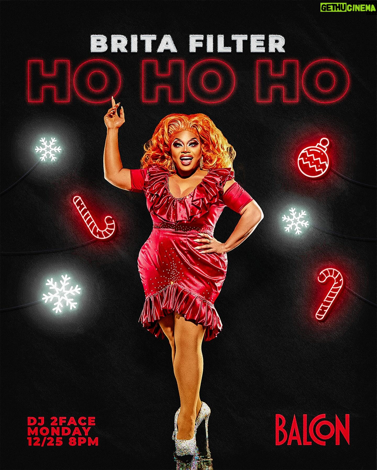 Brita Filter - 1.2K Likes - Merry Christmas! Come to @balconsalonnyc at 8pm for my one-woman Xmas extravaganza!