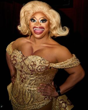 Brita Filter Instagram - The Most Beautiful Gold Dress In The World. Designed by the incredible @bzawacki1. 
•
•
•
•
•
#drag #dragrace #dragqueen #lgbtq #pride #brita #paramountplus #lgbtq🌈