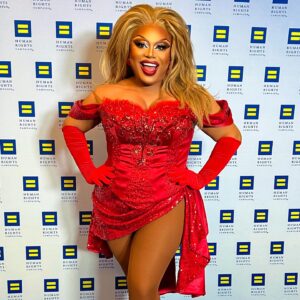 Brita Filter Instagram - I will continue fighting alongside the @humanrightscampaign til every member of the #LGBTQ  family has the freedom to live their truth without fear! 
•
•
•
Dress: @bzawacki1 
•
•
•
#HRC #gay #lesbian #bi #queer #trans #lgbt #dragqueen #dragrace #love #femocracy