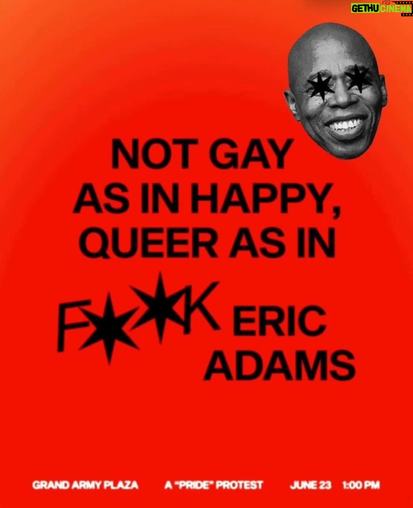 Brita Filter - 3.3K Likes - 🚨 Hear ye, hear ye! 🗣️ This weekend, we’re taking it to the streets in protest against NYC’s very own Mayor Eric Adams @ericadamsfornyc. Why? Because while he’s busy flexing for the cameras, our rights are under attack and our voices are being ignored. 💅🏽🏳️🌈 Adams, it’s time to stop pandering and start delivering real change. Join us in showing him that our pride isn’t just for show—it’s a demand for respect and equality for all NEW YORKERS! ✊🏽🌈 Thank you to @genderlib @actupny @glits_inc for organizing this #ProtestPride! #EricAdamsDoBetter #NYCPride
Sunday, June 23rd 1pm
Grand Army Plaza
#gaysagainstadams
#budgetseason
#budgetcuts
#protest