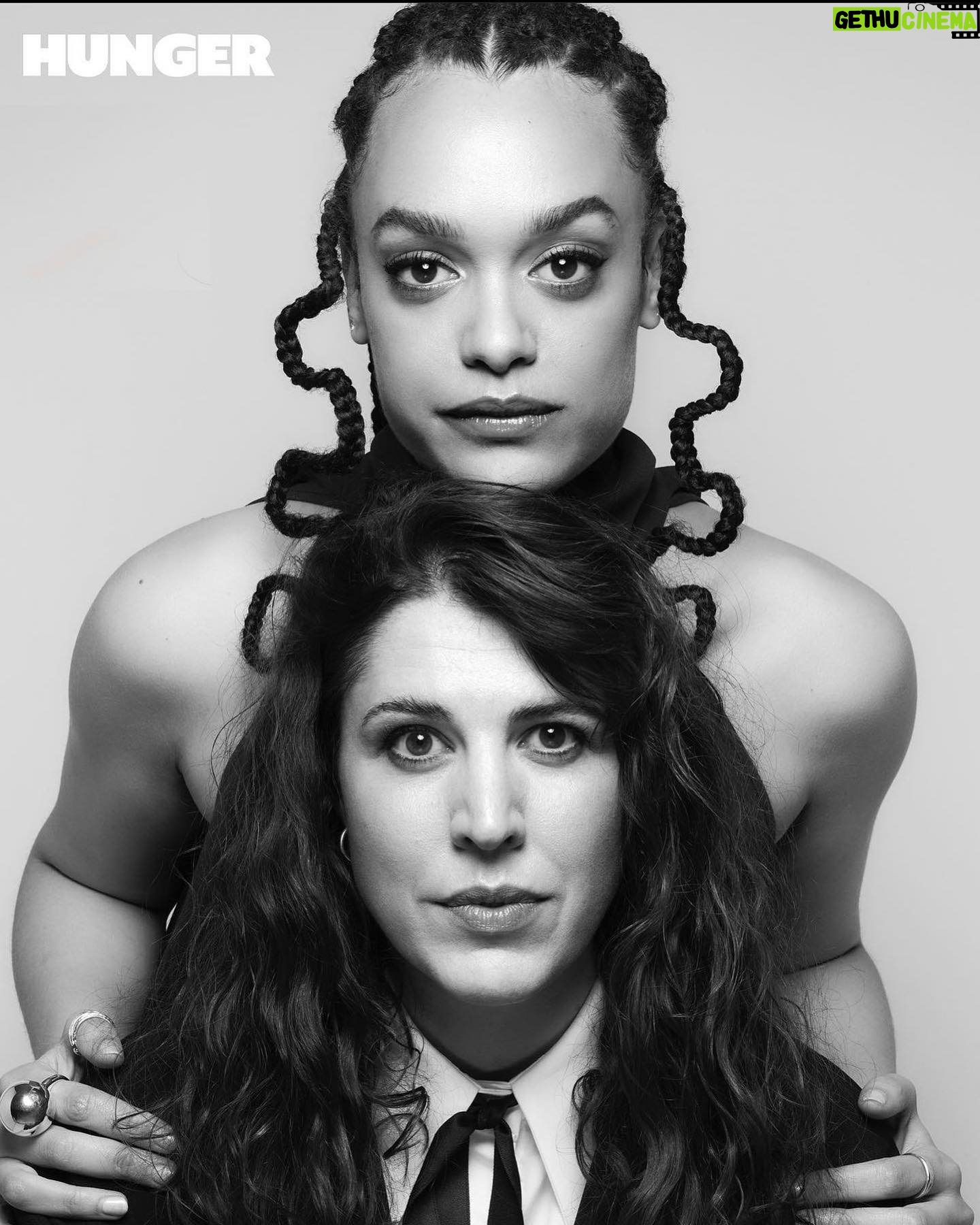 Britne Oldford - 3.6K Likes - Honored to have had the opportunity to shoot with @rankinarchive and sit down with @hungermagazine Rachel and Alice to talk about our show #DeadRingers The interview is in my bio, original #hungermagazine caption below ⬇️ 

“New Series @DreadRingers reimagines David Cronenberg’s 1988 thriller of the same name - Rachel Weisz plays the double role of Elliot and Beverly Mantle, twin gynecologists who spiral into a destructive codependence. HUNGER sat down for an exclusive chat with Weisz, alongside her co-star @bbritneoldfordd and show runner Alice Birch, to get the lowdown on the series and its creation. Stay tuned for the full video interview…on HUNGER TV…”

#DeadRingers is now streaming only on @PrimeVideo

Photographer @Rankinarchive
Make-up Artists @emmadaymakeupartist @carollopezreid and @Kaymontano
Hair stylists @earlsimms2 @heatherdapaah and @Hairbyferporro
Photography Assistant @oliverdundas @bethevansphoto @alexandra_heron @marcuslister96 at @rankinassistants 
Producer @sarah__the__star
Production Assistant @emy.angele
Digital Artwork @Trueblackstudio
