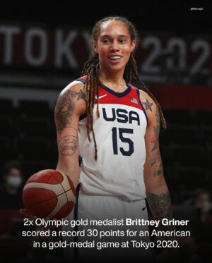 Brittney Griner Instagram - When you see GRINER 15… just know it’s time to handle business for a third time 🥇🥇🥇… PARIS BOUND bby!!!!