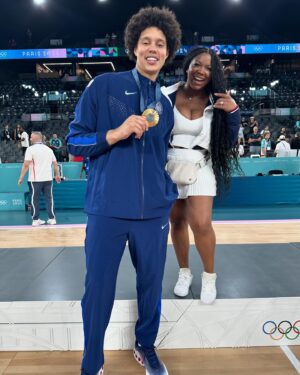 Brittney Griner Instagram - Twin flame 🔥 🥇🤍