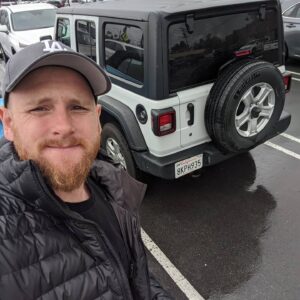Broden Kelly Instagram - This is the face of a man 1 year ago who is being sent home to Australia immediately because this new virus is getting worse and he genuinely thinks the world is about to end but he is gonna miss his LA rental car so he got a photo with it but is still very stressed.