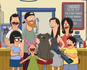 Broden Kelly Instagram - Very very lucky boy.
 The wonderful Supervising Director at Bob's Burgers @chongster62 organised for Annie, Shadow and I to visit the Belcher family and get a piccy.