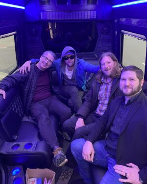 Brooks Wheelan Instagram - The writers strike sucked but it took me out on the road with my friends and people I look up to. Me and John did 20  cities so he could pay his @lastweektonight staff (which he won’t talk about) and we always got stoked when @sethmeyers would join and make us try a little harder because we NEED him to like us. Here’s junk from the tour. It was fun.