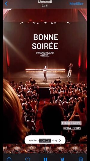 Bruno Muschio Instagram - Souvenirs de LILLE / QUEVEN /  LE MANS / LE HAVRE ! 💛 il vous reste quoi  comme souvenir du spectacle vous ?