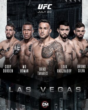 Bruno Silva Instagram - All five on weight and ready to put on the show tomorrow #UFCVegas94