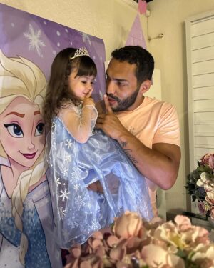 Bruno Silva Instagram - Aniversário da minha Leoa, papai ama muito, muito você minha princesa, feliz aniversário❤️