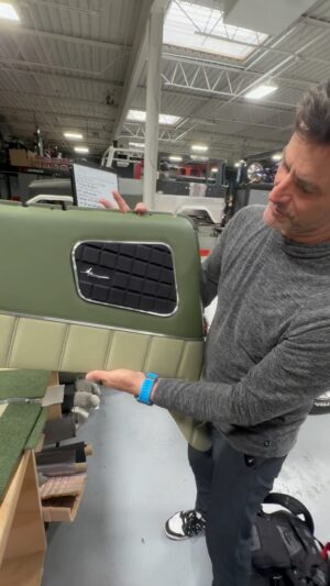 Bryan Fuller Instagram - The #1967Barracuda we did the interior for is almost complete!  Many hours of work have gone into creating this one of a kind Beauty.  Love the little details combined with solid craftsmanship create parts that will stand the test of time…both in their function and style.  #Metalwork, old school trimming, scanning, #3dprinting and good old fashioned hard work come together so good.  Love it, very proud!  Finished pics soon.  #fullermoto #thehogring #kicker #kickeraudio # custom #mooreandgiles #custominterior