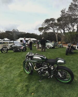 Bryan Fuller Instagram - Great day to be at #ameliaisland with the 2024 #fullermoto layout #ameliaislandconcours @ameliaconcoursofficial #caffineandoctane #classiccars #cadillac