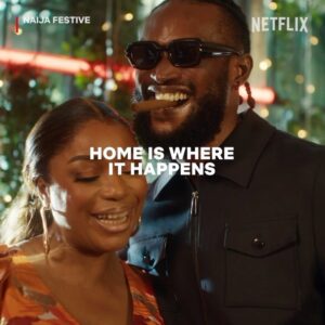 Bucci Franklin Instagram - It’s beginning to look a lot like
Christmas❤️🎄

#HomeWithNetflix
#TokillAMonkey