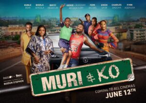 Bucci Franklin Instagram - Muri!!! Where’s my Son!!!

Get set for loads of emotions, laugher and unforgettable family moments. You don’t want to miss this in cinemas this 12th of June

Directed by @biodunstephen
@kunleremiofficial
@iambisola
@kie_kie_
@gloriaanozieyoung
@charles_okocha
@femijacobs
@ememufot
@fiyinfoluwaasenuga
@brobouche

DOP: @Officialladipoabiola
Co-Producer: @themo.fakorede
Gaffer: @_famouscool
Grip: @ Lateefadeniji54
MUA: @Chocolate_faces_artistry
Costume Design: @mzkamsiie
Produced by @inkblotpresents and @filmonestudios

Hashtags

#MuriandKo
#Muri&KoTheMovie
#MuriPicker
#MuriAgbaPicker
#ComingJune12
#inkblotpresents 
#NoMissAm
#YouWillLoveMuri
#whereismycar #whereiskole