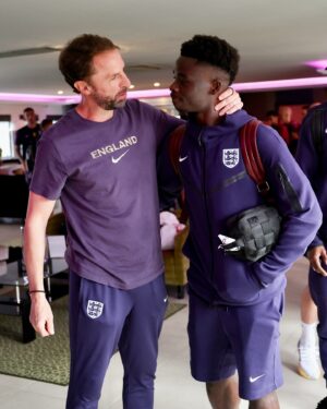 Bukayo Saka Instagram - Thank you so much for everything you’ve done for me and the team Gareth. I’ll always be grateful for the memories we’ve made, how you supported me through everything and for all your work to make progress as a nation. 
Wishing you all the best ❤️