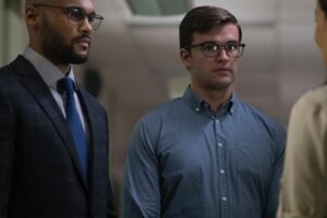 Burkely Duffield Instagram - Episode 7 is allllllmost here 🙌 Find out who these 2 new and mysterious characters are on Episode 7 of #Beyond TONIGHT!! #muchmystery #whocouldtheybe #gueststarclarkkentglasses👓 #episode7💥 #8pm
