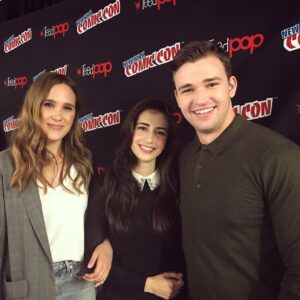 Burkely Duffield Instagram - WOW!! What an absolute FANTASTIC experience again at #newyorkcomiccon this year!! I can't thank the fans enough for coming out to support the show, we couldn't be doing this without you all 💛 
Get READY for the 2 hour Season 2 premiere January 18th at 8pm! We've got one crazy season in store for you 🤘🏻
#beyond #somuchfun #somuchlove #triopic