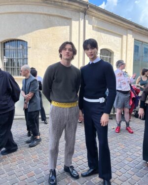 Byeon Woo-seok Instagram - ☺️ @prada #PradaSS25