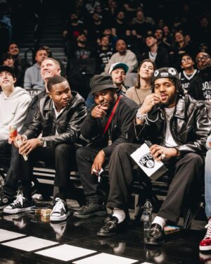 C.J. Wallace Instagram - David • Smitty • Melvin 🧶🧶🧶
@barclayscenter @brooklynnets @greotagency
