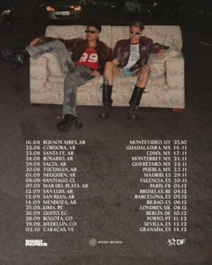 Ca7riel Instagram - QUE HACES NORMAL ???
CA7RIEL Y PACO GIRA MUNDO 2024 🌎
MAÑANA SALEN LAS ENTRADAS !

🇦🇷 16.08 Buenos Aires, Argentina - Movistar Arena
🇦🇷 22.08 Córdoba, Argentina - Plaza de la Música
🇦🇷 23.08 Santa Fé, Argentina - Tribus
🇦🇷 24.08 Rosario, Argentina - Sala de las Artes
🇦🇷 29.08 Salta, Argentina - Teatro Provincial JCS
🇦🇷 30.08 Tucumán, Argentina - Club All Boys
🇦🇷 01.09 Neuquén, Argentina - Mood Live
🇨🇱 06.09 Santiago de Chile, Chile - Blondie
🇦🇷 07.09 Mar del Plata, Argentina - GAP
🇦🇷 12.09 San Luis, Argentina - Comuna
🇦🇷 13.09 San Juan, Argentina - Sala Hugo
🇦🇷 14.09 Mendoza, Argentina - Auditorio Ángel Bustelo
🇵🇪 25.09 Lima, Perú - Teatro Leguía
🇪🇨 26.09 Quito, Ecuador - Soundgarden
🇨🇴 28.09 - Bogotá, Colombia - Royal House
🇨🇴 29.09 Medellín, Colombia - La Pascasia
🇻🇪 02.10 Caracas, Venezuela - La Quinta
🇺🇾 25.10 Montevideo, Uruguay - Sala el Museo del Carnaval
🇲🇽 16.11 Guadalajara, México - C3 Stage
🇲🇽 17.11 Ciudad de México, México - Foro Puebla
🇲🇽 21.11 Monterrey, México - Foro Tims
🇲🇽 22.11 Querétaro, México - Sala Arpa
🇲🇽 23.11 Puebla, México
🇪🇸 29.11 Madrid, España - Changó
🇪🇸 30.11 Valencia, España - Loco Club
🇫🇷 01.12 París, Francia - Petit Bain
🇧🇪 04.12 Bruselas, Bélgica - Ancienne Belgique
🇪🇸 05.12 Barcelona, España - Razzmatazz 2
🇪🇸 06.12 Bilbao, España - Crystal
🇬🇧 08.12 Londres, UK - Lower Thirds
🇩🇪 10.12 Berlín, Alemania - Privatclub
🇵🇹 11.12 Porto, Portugal - Hard Club
🇪🇸 13.12 Sevilla, España - La 2
🇪🇸 14.12 Granada, España - Planta Baja

Entradas disponibles en www.ca7rielypacoamoroso.com a partir del miércoles 22.05 a las 12hs ARG