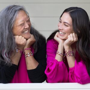 Caitlin McHugh Instagram - Can’t wait to go see @barbiethemovie and LOVING all the PINK in my feed. So, I thought I’d join in with our @st.amosjewelry @mysaintmyhero POWER OF PINK bracelets with proceeds benefitting Vote Mama Foundation—working hard to get more Mamas in political office!