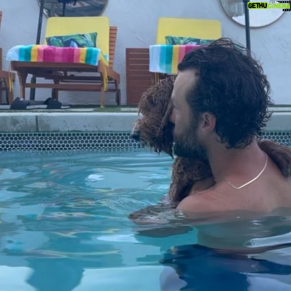 Caity Lotz - 144.3K Likes - Been training Muay Thai for a movie I’m about to go shoot in Thailand! And look who is learning to swim!