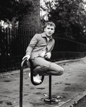 Callum Scott Howells Instagram - thank you @therakishgent for taking me on a gander round the town

Photography @shotbythompson 
Words @tajhayer