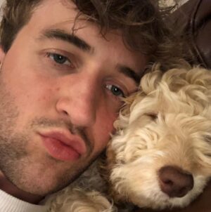 Callum Scott Howells Instagram - DEWI APPRECIATION POST ❤️

Yesterday my boy turned 1 and today it’s #LoveYourPet Day. So today I’m channeling all my love towards Dewi and all the bloody beautiful doggos around the world. They are full of love and we need to protect them at all costs. 

🐶

P.s. check out the amazing work @the_blue_cross do. They’re incredible.
