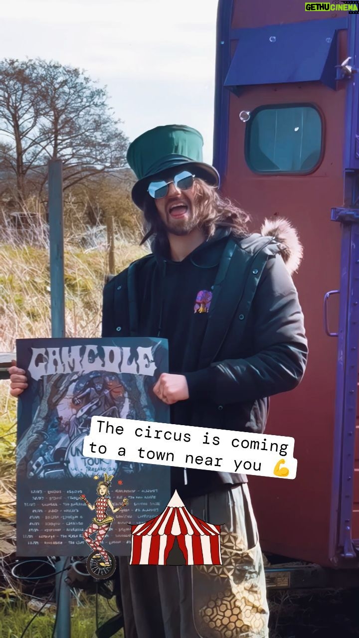 Cameron Cole - 445 Likes - Sisters and brothers, from tomorrow for a month the circus is coming to a UK town near you⚡⚡⚡⚡...might as well embrace my role as circus director of these madlads😄
UK tour 2024, let's have it! I genuinely can't wait to see you all and see your faces when you see how this show evolves 🤘🤛🙏
Love ya, see ya!
Cam
#uktour #circus #circuscrew #hippies #hippiesontour #loud