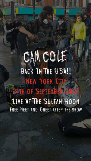 Cameron Cole Instagram - New York City! I'm coming back to see you next Sunday. Thanks Charlotte for the love last night! 🙏🙏 Truly humbling to see you all again and rock out. #newyork #newyorkcity #brooklyn #brooklynmusic #brooklyngigs #brooklynevents #newyorkgigs