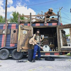 Cameron Cole Instagram - Yo Asheville NC! Fancy a surprise free street show? We are in the parking lot on 952 Millard Avenue and will start playing in an hour. Come down and boogey with us.