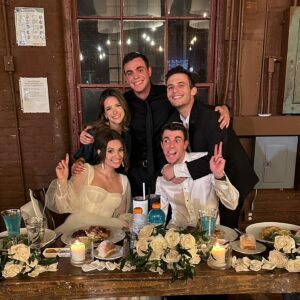 Cameron Kasky Instagram - The most beautiful bride, the most beautiful groom, the most beautiful friends, the most beautiful blessing