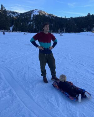 Cameron Moulène Instagram - sand & snow