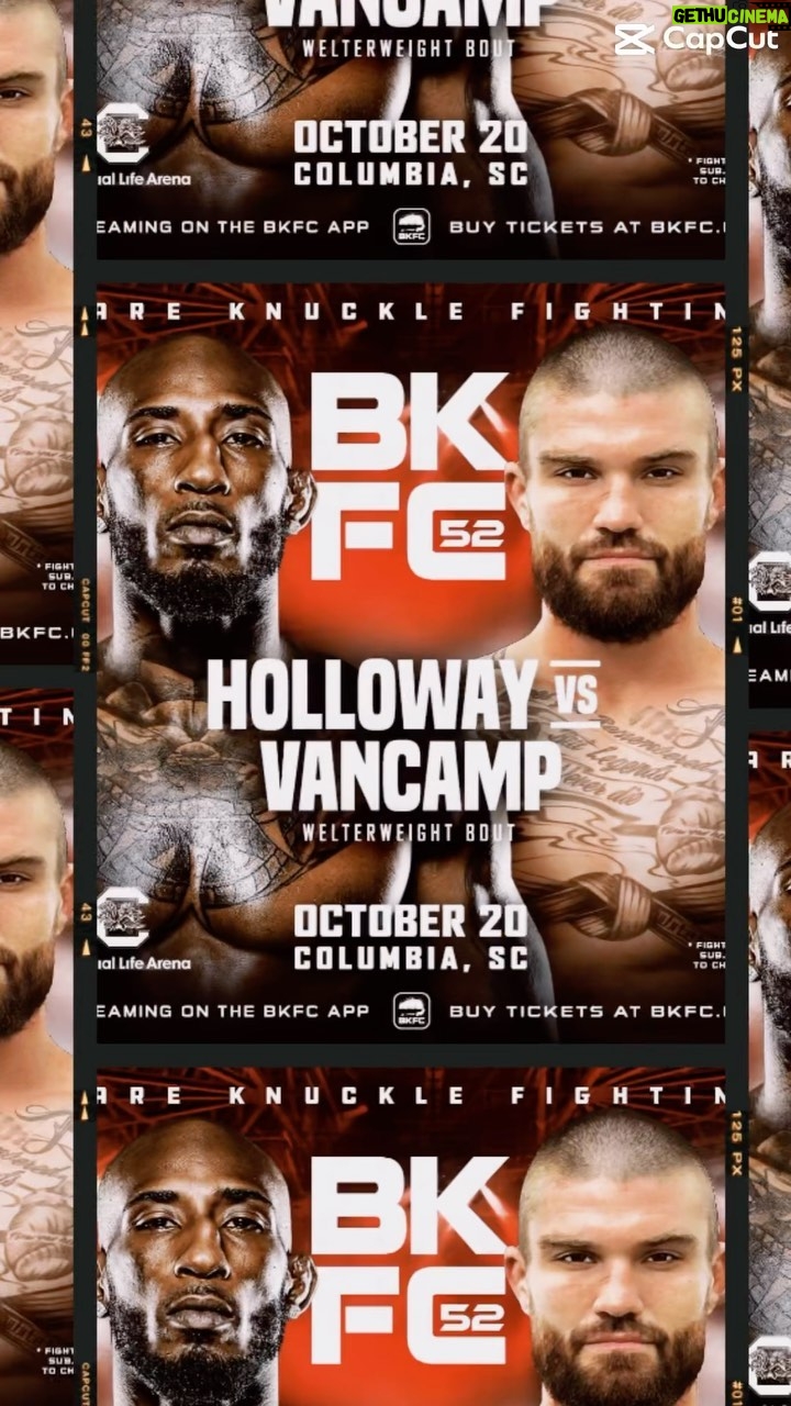 Cameron VanCamp - 3 Likes - 📍Columbia, SC. Oct 20 @bareknucklefc debut this Friday! Don’t miss out, link in bio 👈🏻
•
•
•
•
•
•
#bkfc #fighting #boxing #bareknuckle #fightnight #reels #workout