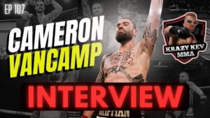 Cameron VanCamp Instagram - BKFC Fighter @vancamp.cameron interview🚨

Cameron addresses the Rueben Warr beef:
Google reviews about Rueben’s job 
And hoping for a fight with @bareknucklefc soon!!

Full interview on YouTube: KrazyKevMMA