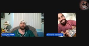 Cameron VanCamp Instagram - Just finished my interview with Bare Knuckle Fighter @vancamp.cameron surrounding the disturbing screenshots between him/ @dianabelbita and BKFC Fighter Rueben Warr 😳

Full Interview with all the details and what’s next will be dropping tomorrow on X and YouTube