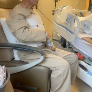 Cara Cunningham Instagram - Papaws next surgery is tomorrow but he’s in good spirits 🙏❤️ Thank you for keeping him in your prayers