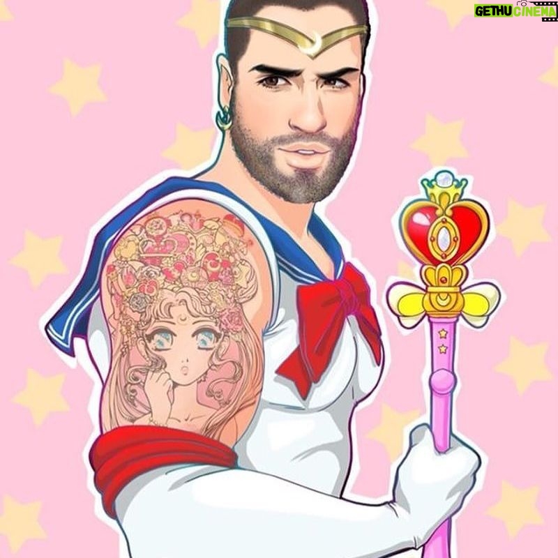 Carlo Villarreal - 4.1K Likes - Guauuu!!!’ 💖💕👏💖💕👏💖✨🌙 Gracias @aqua_furlong 😭🙈💖 ✌️💕✨ #sailormoon #tattoo #drawing #kawaii #genderbender #geek #anime