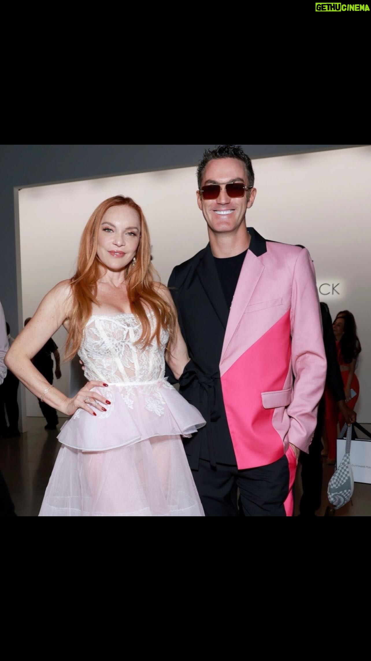 Carmit Bachar - 1.6K Likes - Barbie and Ken take #NYFW for the @falgunishanepeacockindia show today @springstudios. Congrats @shanepeacock, @luxurylaw and the entire team.
Blown away by the amazing collection and stellar runway vibes that made this today standout show.
Cover: @photographsbyj x @gettyentertainment